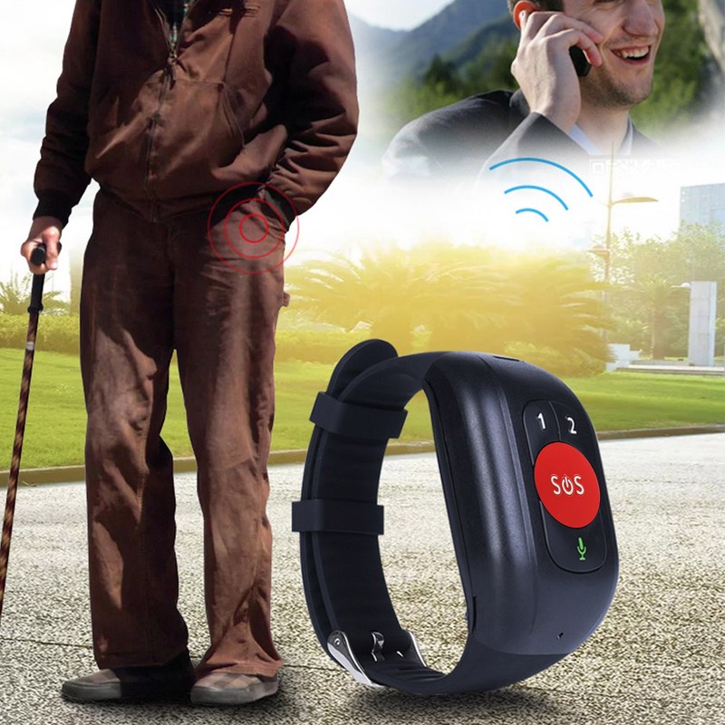 GPS Smart Watch 2 Way Call Detecting Body Temperature Blood