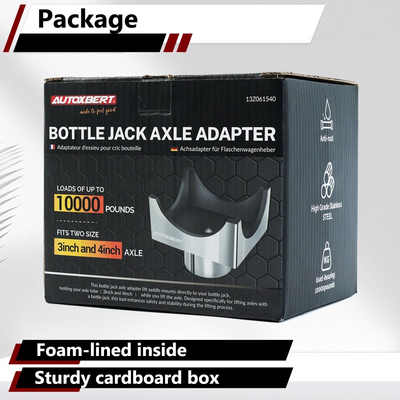AUTOXBERT Universal Heavy Duty 3-20Ton Bottle Jack Axle Stand Adaptor