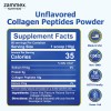 Zammex 2Pc Collagen Peptides Powder Hydrolyzed Collagen Protein&Travel bag 31.7oz