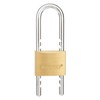 BRINKS - 50mm Solid Brass Keyed Padlock with Adjustable Shackle