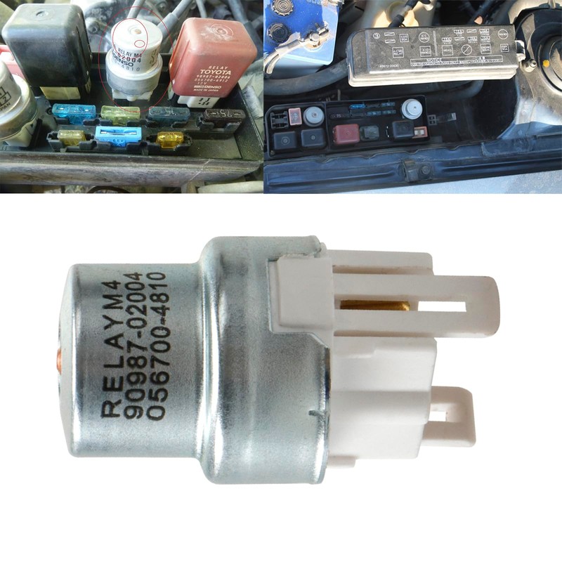 2Pcs Multi Purpose Relay 90987-02004 056700-5260 12V 22A 2 to