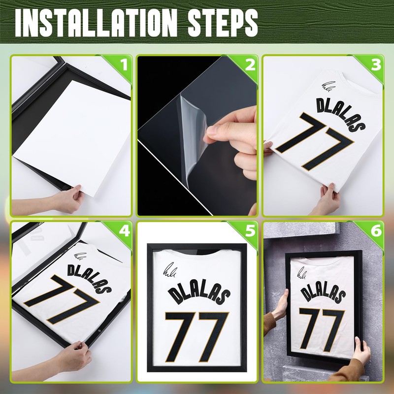 1 Pack T Shirt Display Frame, Bigger 18" x 14"