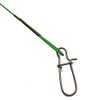 Freefisher 20x Steel Leader with Swivel and Snap 70 cm/30