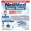NeilMed NeilMed Sinus Rinse Refill Packets, 100 Count (Packaging May