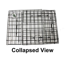 KUFA Heavy duty vinyl coated crab trap 28"x28"x12" (S70)