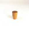 Lamp Finial, Teak, Dome Pattern 7