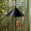 Squirrel Baffle for Bird Feeders, Wrap Around Squirrel Deterrent for