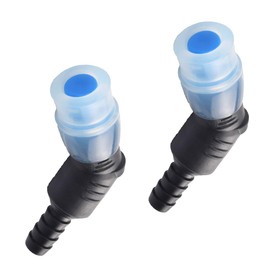 TXSN Bite Valve ON-OFF Switch Tube Nozzle Replacement for Hydration Bladder 45°, Pack of 2