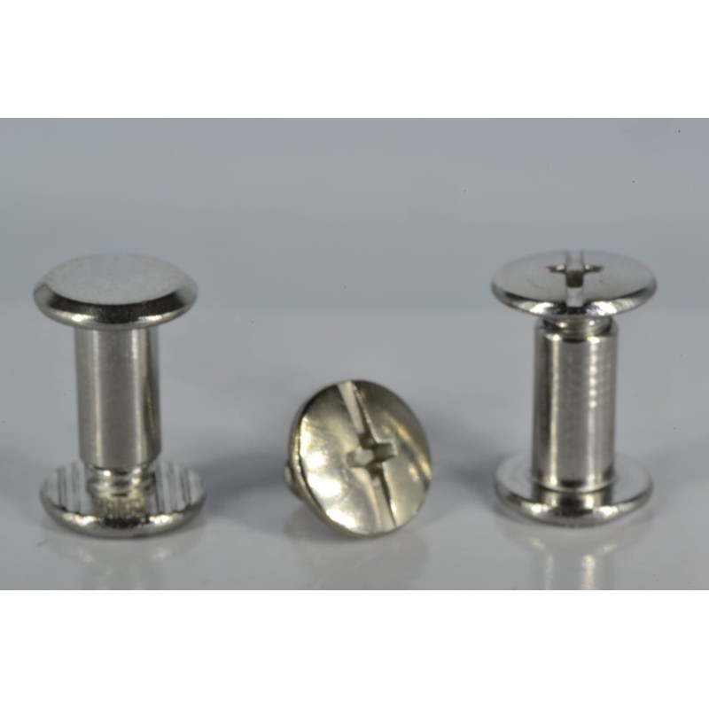 Book Screws Stainless Steel 8 mm | Pack of 20