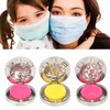 0.9in Diffuser Face Cover Clips Hollow Stainless Steel Magnetic Aromatherapy