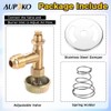 DIY Propane Gas Control Valve, 3/8" Male Flare Thread, M10X1