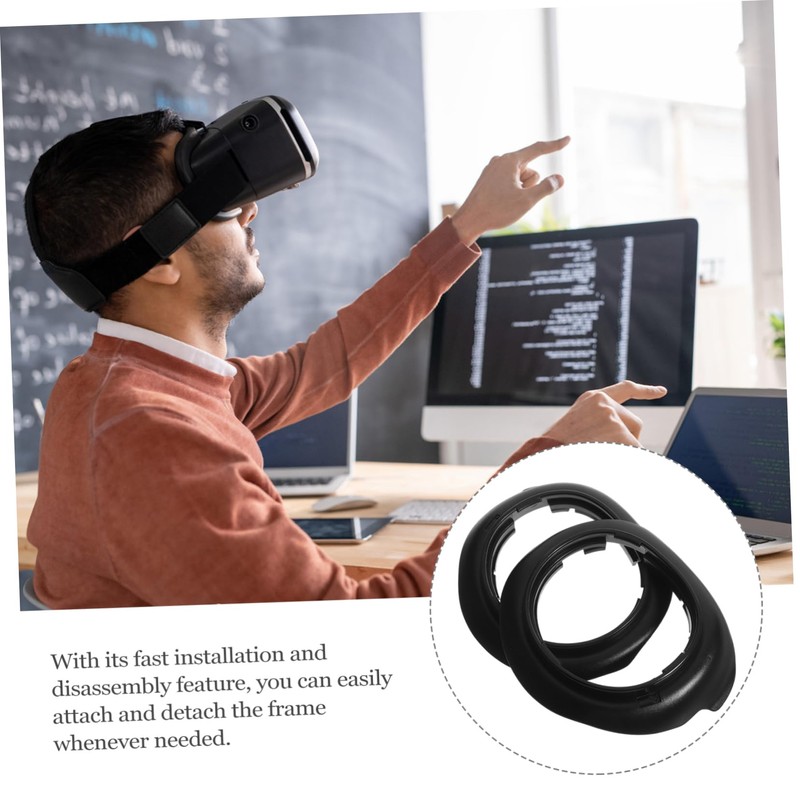 KICHOUSE Replacement Vr Lens Protectors for Lightweight Scratch Protection Glasses