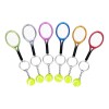 Llavero De Raqueta Y Pelota De Tenis Deportes K&y