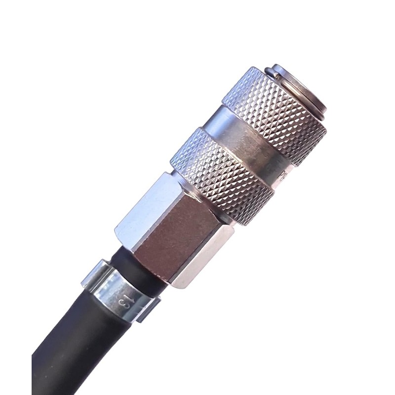 HGV Air-Tank Test Point Air Inflator Hose Female Connector -