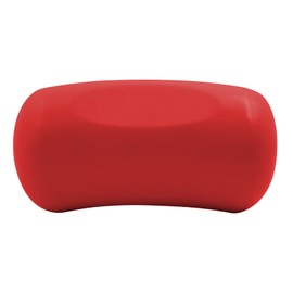 bath pillow for bathtub, Waterproof Bath Pillow with 2 suction cups, Ergonomic Bath Pillow, Reusable bath pillow, Bath Pillow for Pool, Hot Tub, Bathroom Home Spa and Relaxation (Red)