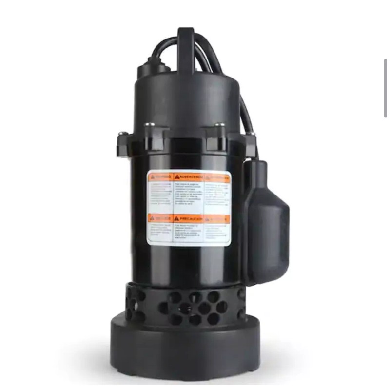 Everbilt NEW Everbilt 1/2 HP Submersible Aluminum Sump Pump with