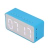 Alarm Clock Blue HD Mirror 2 in 1 Smart LED