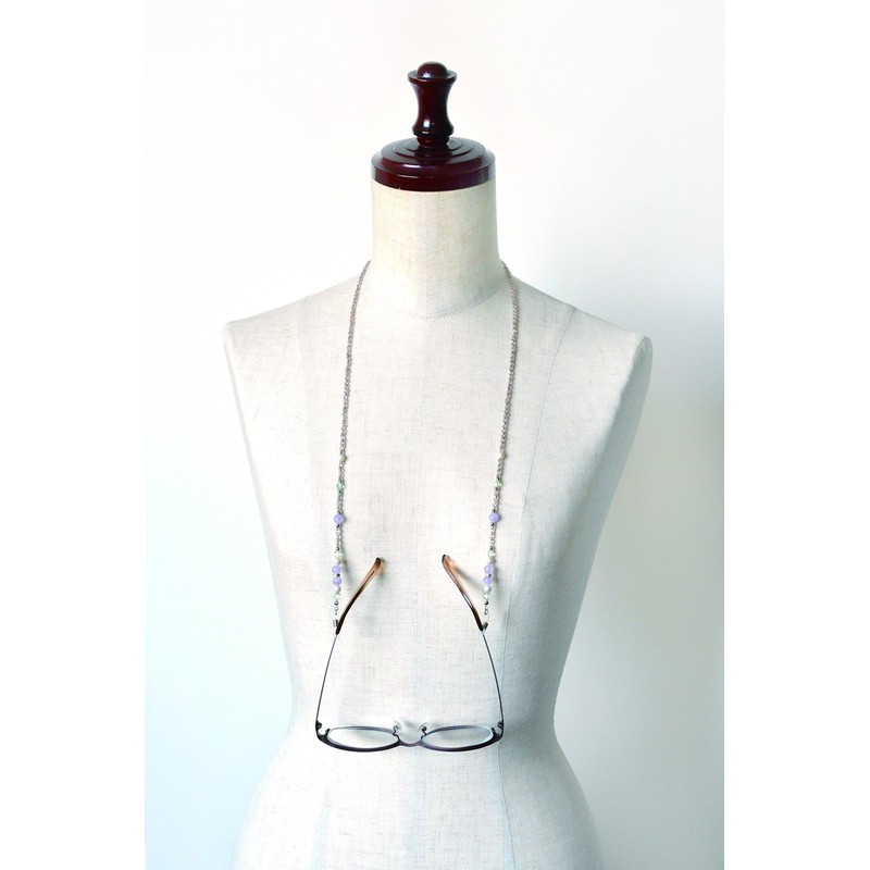 MIYUKI BFK-454 Beads Kit Glass Cord Lavender Amethyst