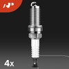 A-Premium Set of 4 Ignition Coil Pack and Iridium Spark