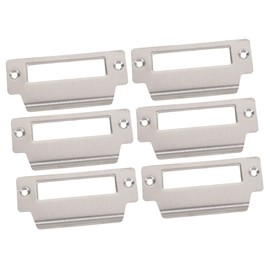 OSALADI Strike Plate 6pcs Door Hole Filler Cover Plate Door Knob Plate Quick Installati