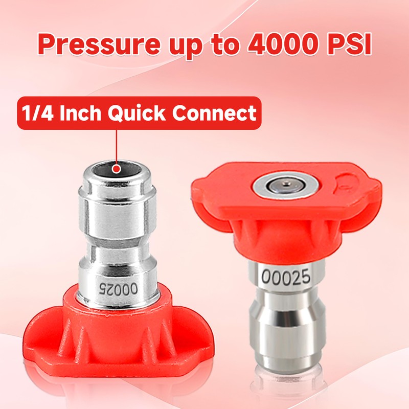 Tool Daily Pressure Washer Tips, 0 Degree Red Power Washer