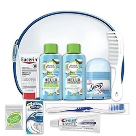 Herbal Essence Women's Convenience international Kit, Blue, 10 Piece Set