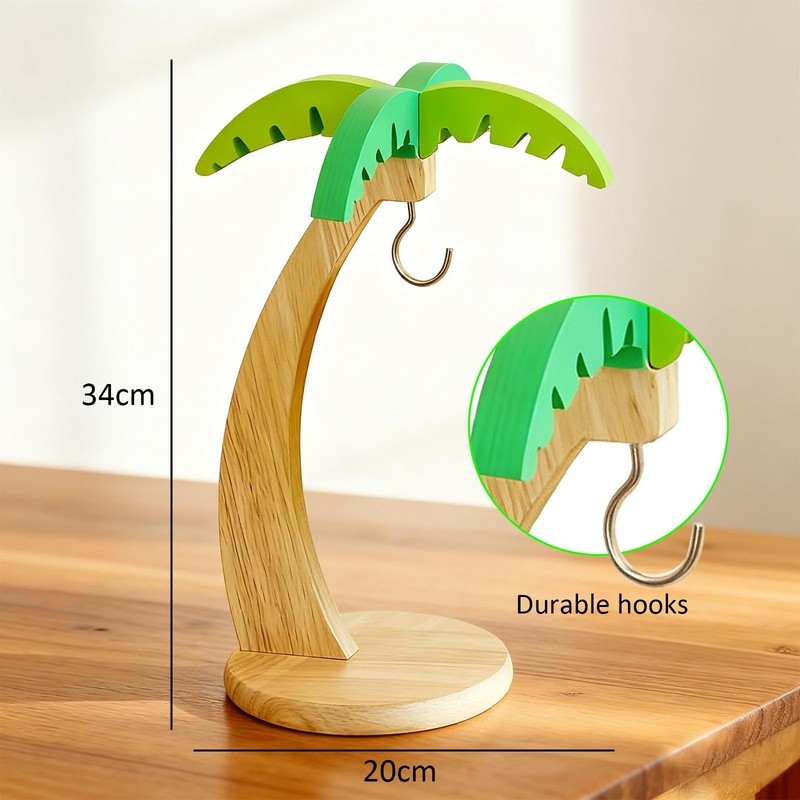 Zamety Supporto per banane, in legno, per banane, per bancone