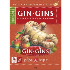 The Ginger People Gin Gins Chewy Ginger Spicy Apple Candy 84g