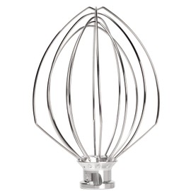 Accesorio de látigo de alambre para KitchenAid 5 cuartos de galón, batidor de soporte de repuesto K5AWW, batidor de crema de huevo, batidor de mayonesa para tartas