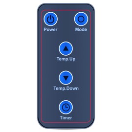 RYQIF Replacement Remote Control for Comfort Zone Wood Cabinet Space Heater CZ2062C CZ2032C CZ2062W