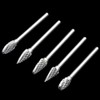 Set of 10 Carbide Bar Tungsten Bar Drill Cutter Shank