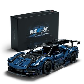 Nifeliz MCX - Juego de construcción de coche de carreras para adultos, modelo deportivo coleccionable a escala 112, regalo ideal para amantes de las