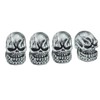 Lunsom Skull Tire Valve Stem Caps Vehicle Wheels Air Valves
