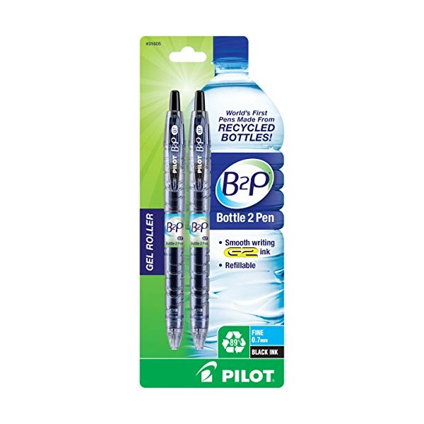 PILOT B2P - Bottle to Pen Refillable & Retractable Rolling