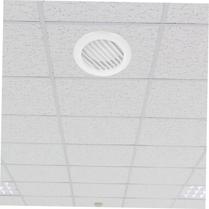 DOITOOL Round Vent Cover Louvered Design for Improved Airflow Bathroom