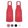Quick Cleaning Supplies Pack of 2 Unisex Bib Aprons –