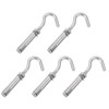sourcing map 5Pcs M8 304 Stainless Steel Expansion Hook, Standard