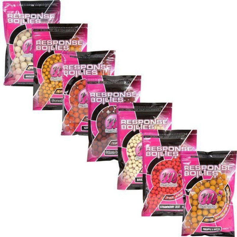 RESPONSE RANGE BOILIES Strawberry Zest 15mm 450g