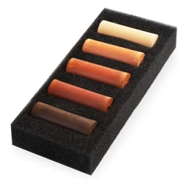 Royal Talens Rembrandt Soft Pastels - Half Size - Burnt Sienna - 5 Assorted Colours