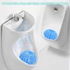 Omevett 10 Pcs Urinal Mats Scented Urinal Screen Deodorizer Mats