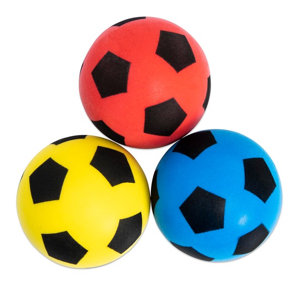 Betzold Sport - Set Softball 3 Pezzi - Palloni in Schiuma per Bambini Palloni da Gioco per Bambini