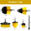 6 Piece Drill Brush Attachment Set-Drill Brush Cleaning Brushes Set