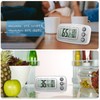 (New Version) AMIR Rridge Thermometer, Max/Min Function Refrigerator Thermometer with