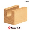 Amana Tool Bowl and Tray Plunge Router Bit, Carbide-Tipped, for