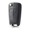 Car Remote Key Shell Case Flip Key Replacement Compatible with