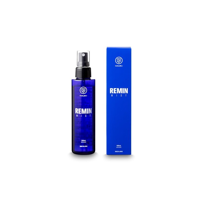 HALEO マグネシウムスプレー REMIN MIST(リミンミスト) 高濃度マグネシウム含有 ボディミスト 保湿 肌思いの自然由来9成分 150ml ペパーミント