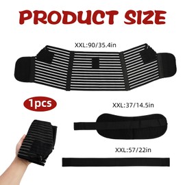 Aifrymne Adjustable Maternity Support Belt for Pregnancy - Breathable Belly Band for Pelvic, Back, Hip, Suitable for Prenatal and Postnatal Use, Labor and Birth Preparation