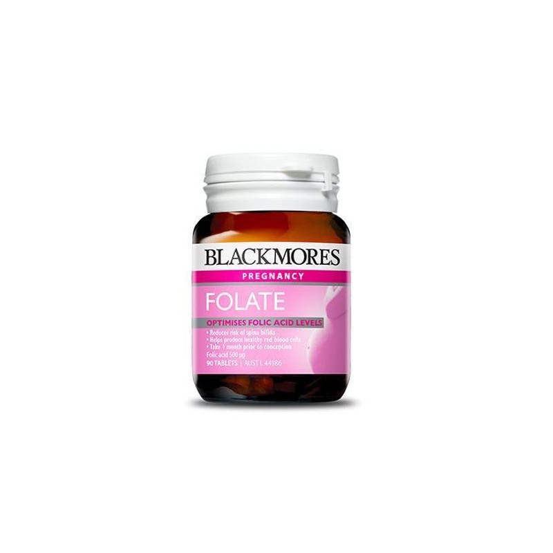 Blackmores Folate 500Mcg 90Tabs Folic Acid