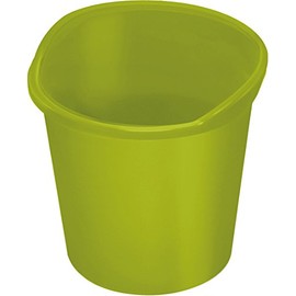helit H2360453 Waste Paper Bin 'The Joy 13L Green matt