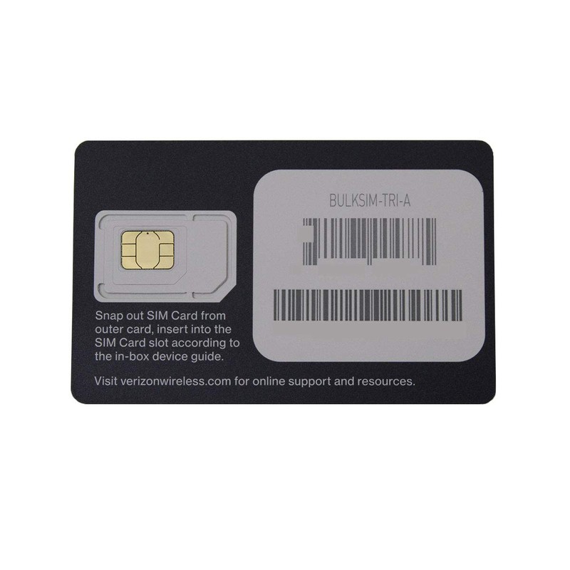 Verizon Wireless 4G LTE SIM Card - All 3 Sizes